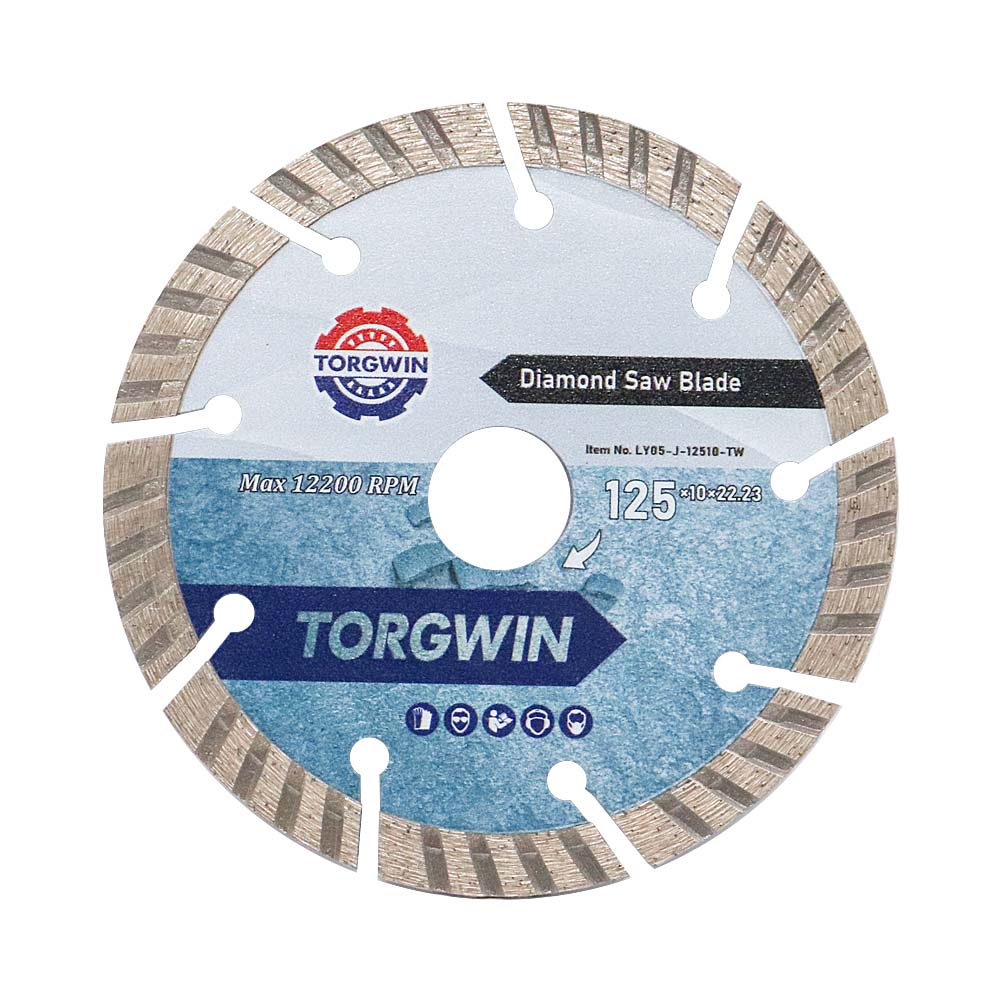 Segmentowe piły z segmentem 125 mm do cięcia granitu Segmentowe piły z segmentem 125 mm do cięcia granitu