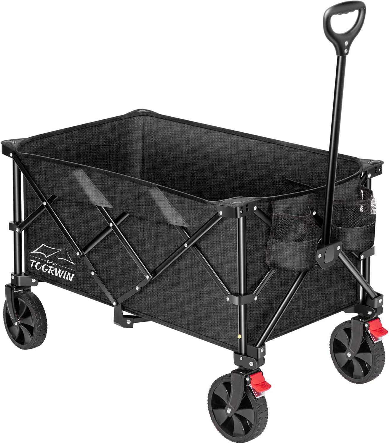 Torgwin 200l Wagon Wagon 300 funtów Wytrzymały użyteczny wózek ogrodowy