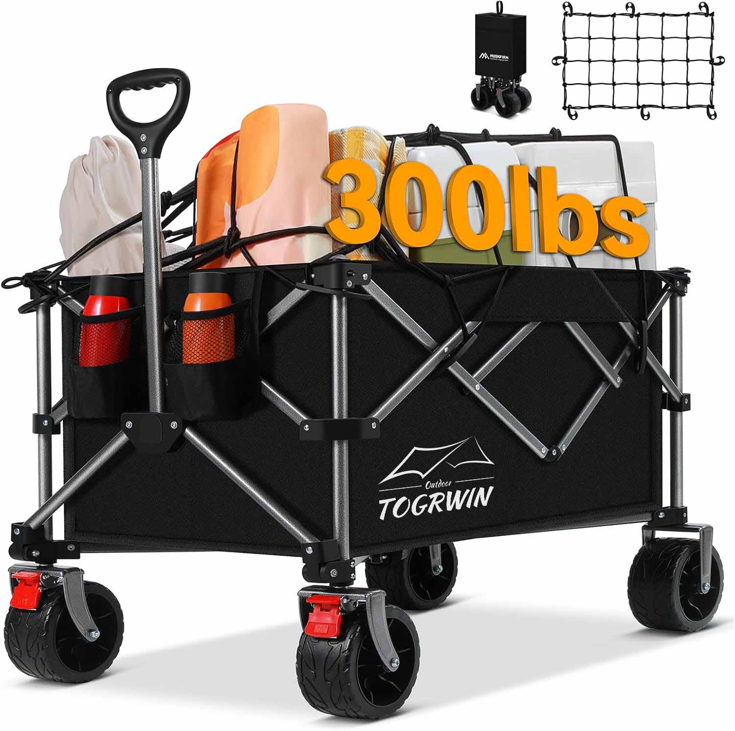 Torgwin Camping wózek Składany Wagon Folding Wagon Wagon Wagon