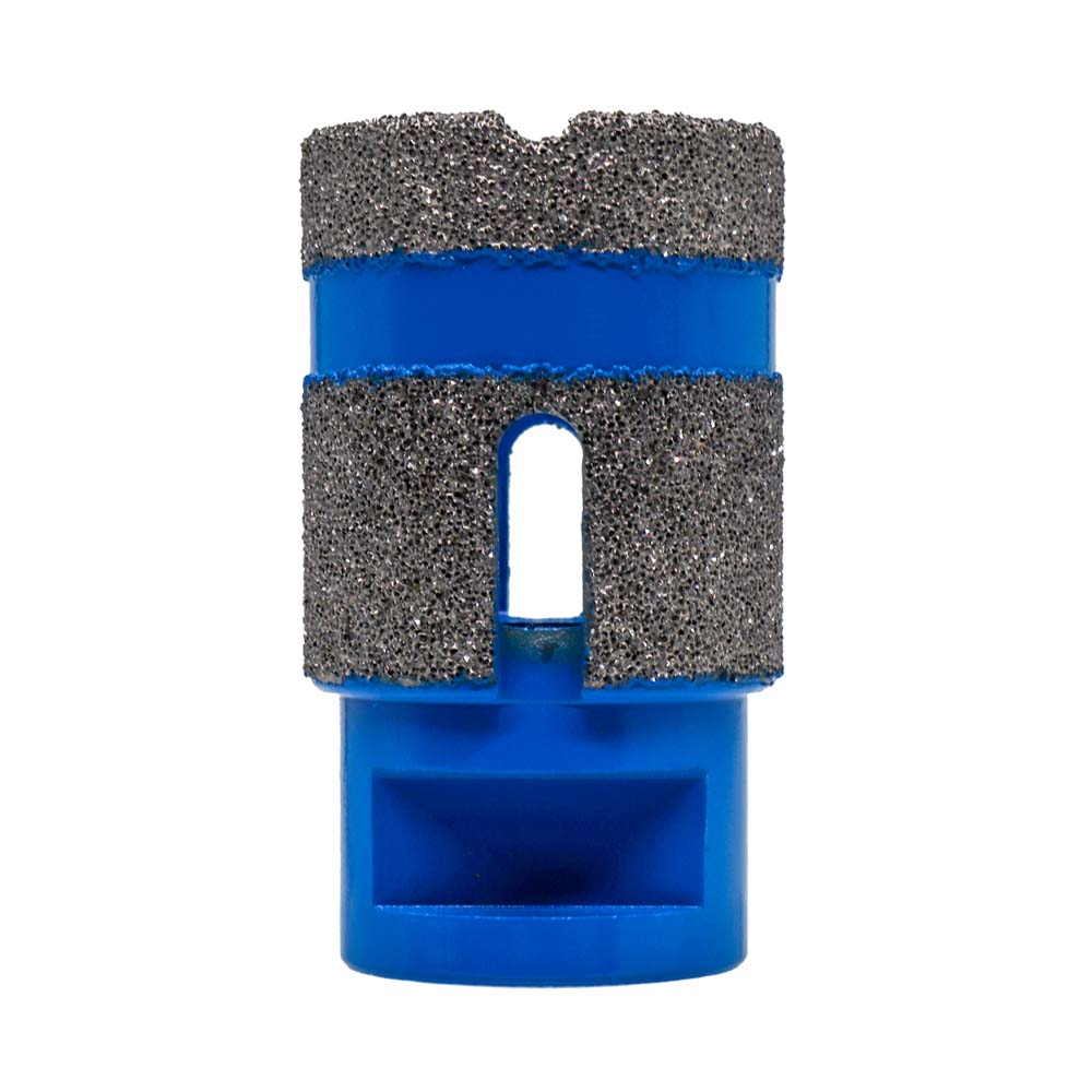 Wiertło diamentowe rdzeniowe lutowane próżniowo o średnicy 55 mm